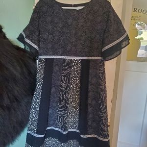 Piper and scoot Nora midi dress size large
